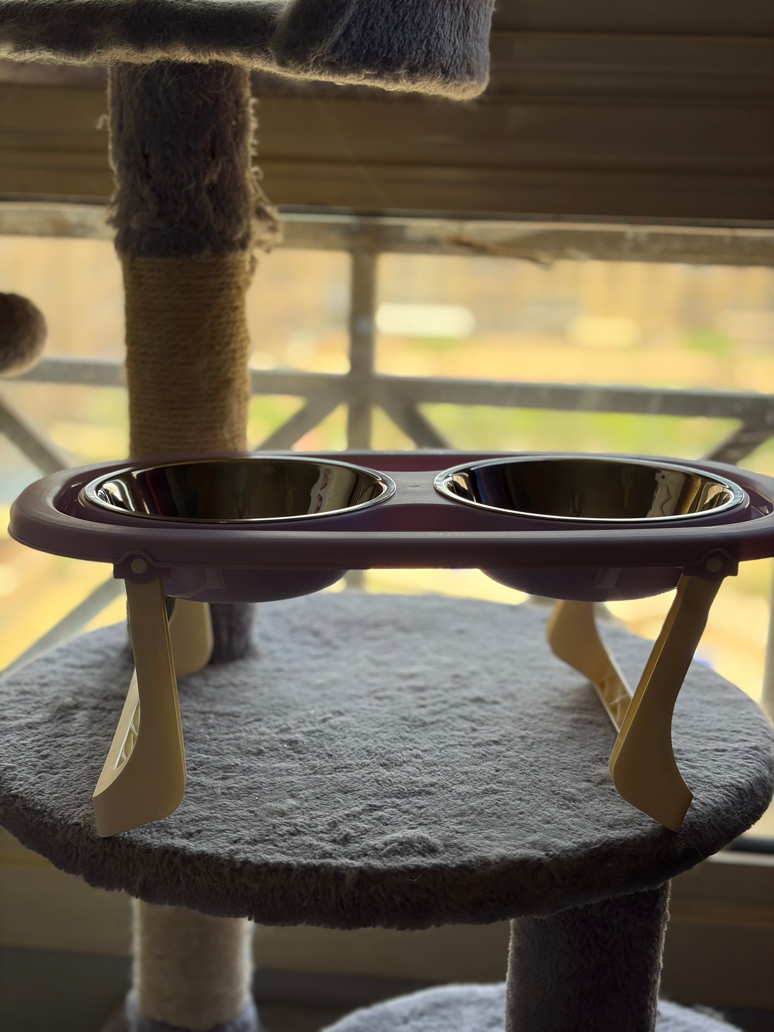 Elevated Double pet Bowl