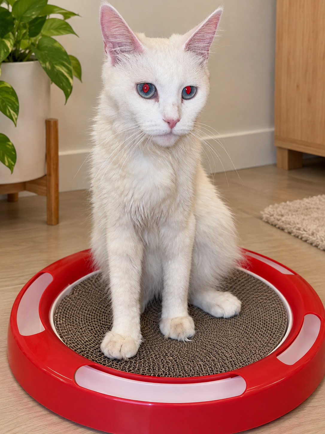 Cat scratcher toy