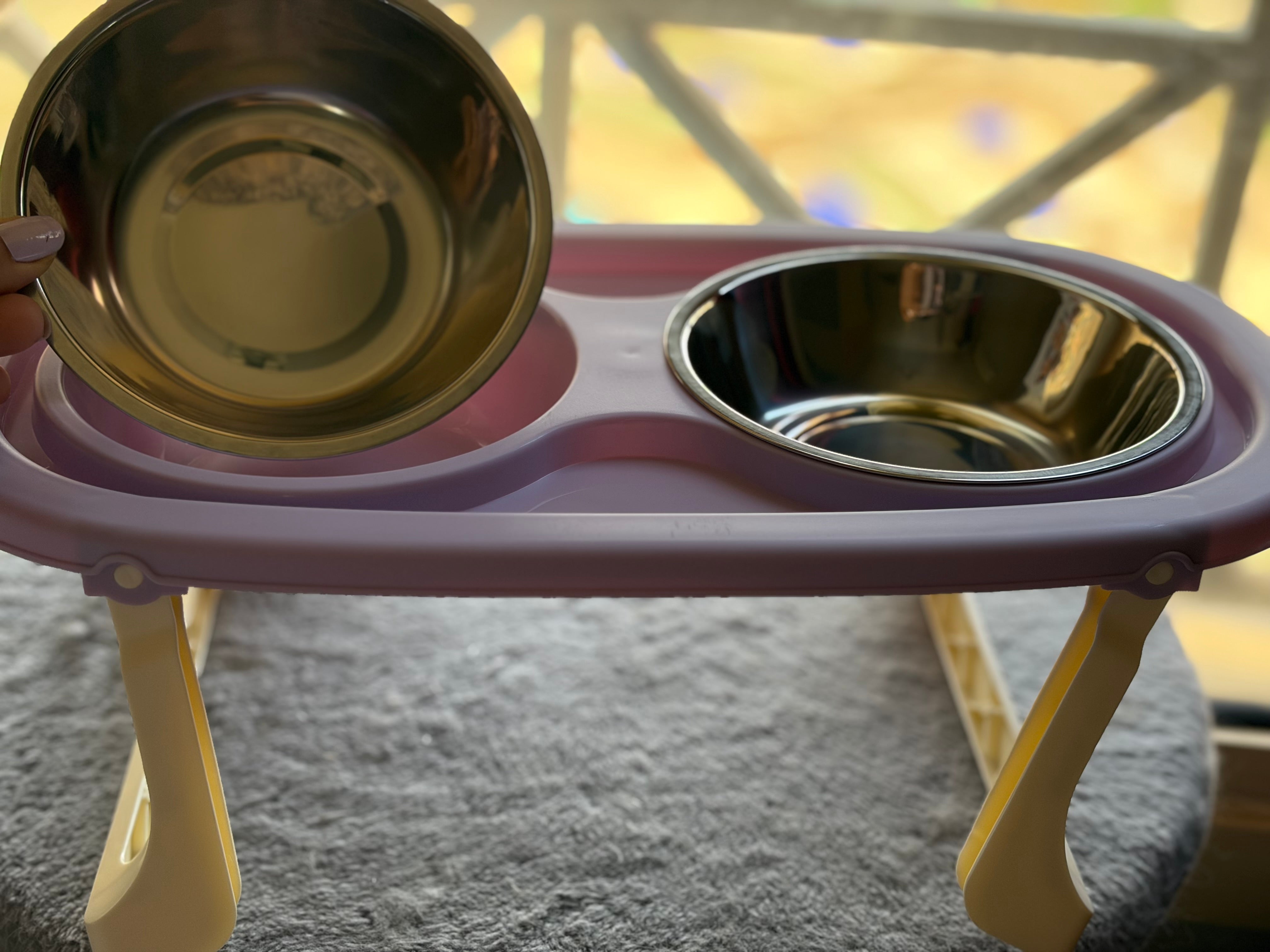 Elevated Double pet Bowl
