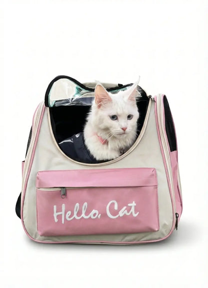 Hello cat bag