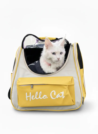 Hello cat bag