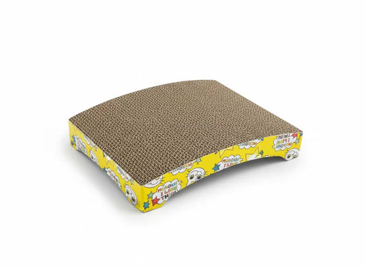 Cat Cartoon Scratcher (+Catnip powder)