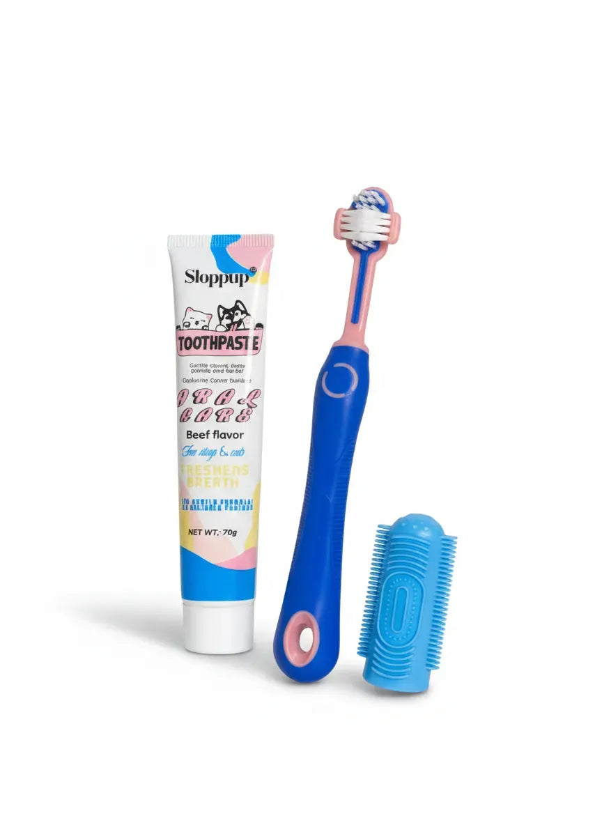 3-in-1 Pet Dental Care Kit (Toothpaste)