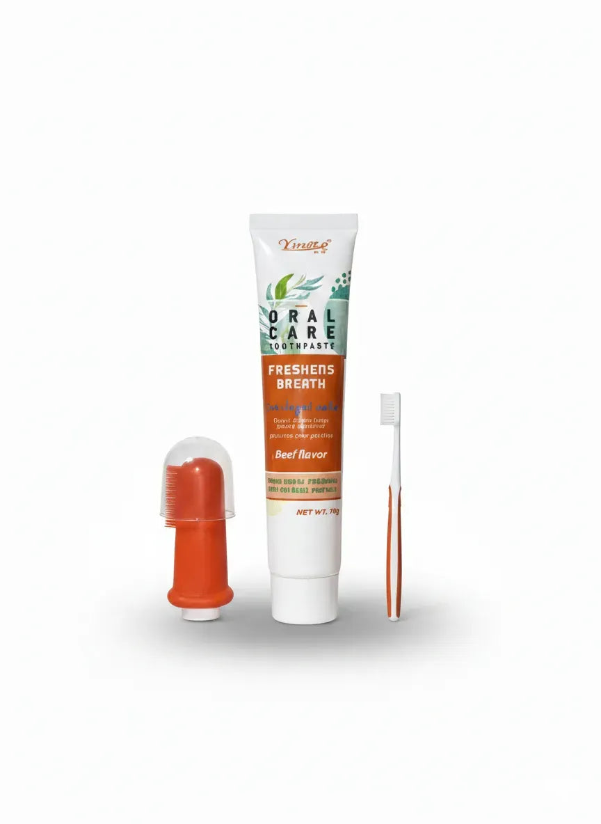 3-in-1 Pet Dental Care Kit (Toothpaste)