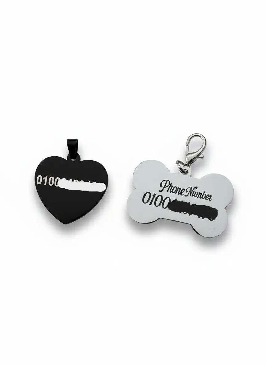 Personalized Stainless Steel Pet ID Tag