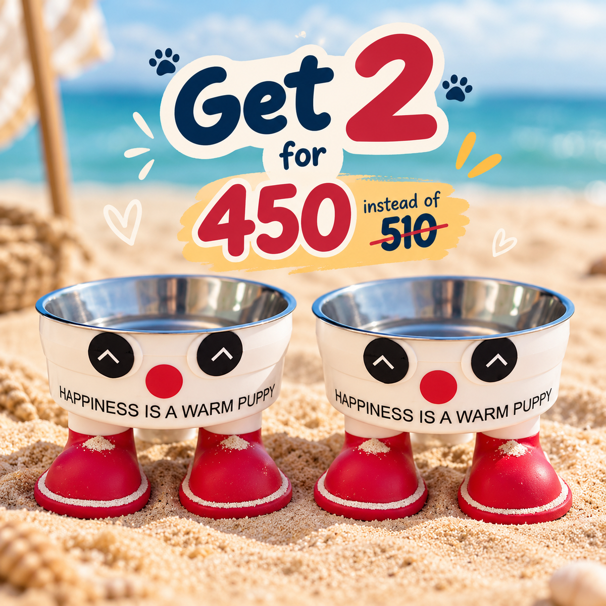 Cute Elevated Pet Bowl 🐾