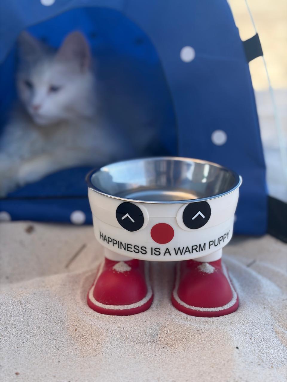 Cute Elevated Pet Bowl 🐾